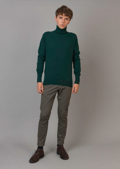 Classic Cashmere Roll Neck Jumper
