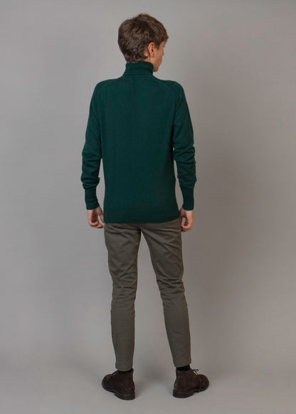 Classic Cashmere Roll Neck Jumper