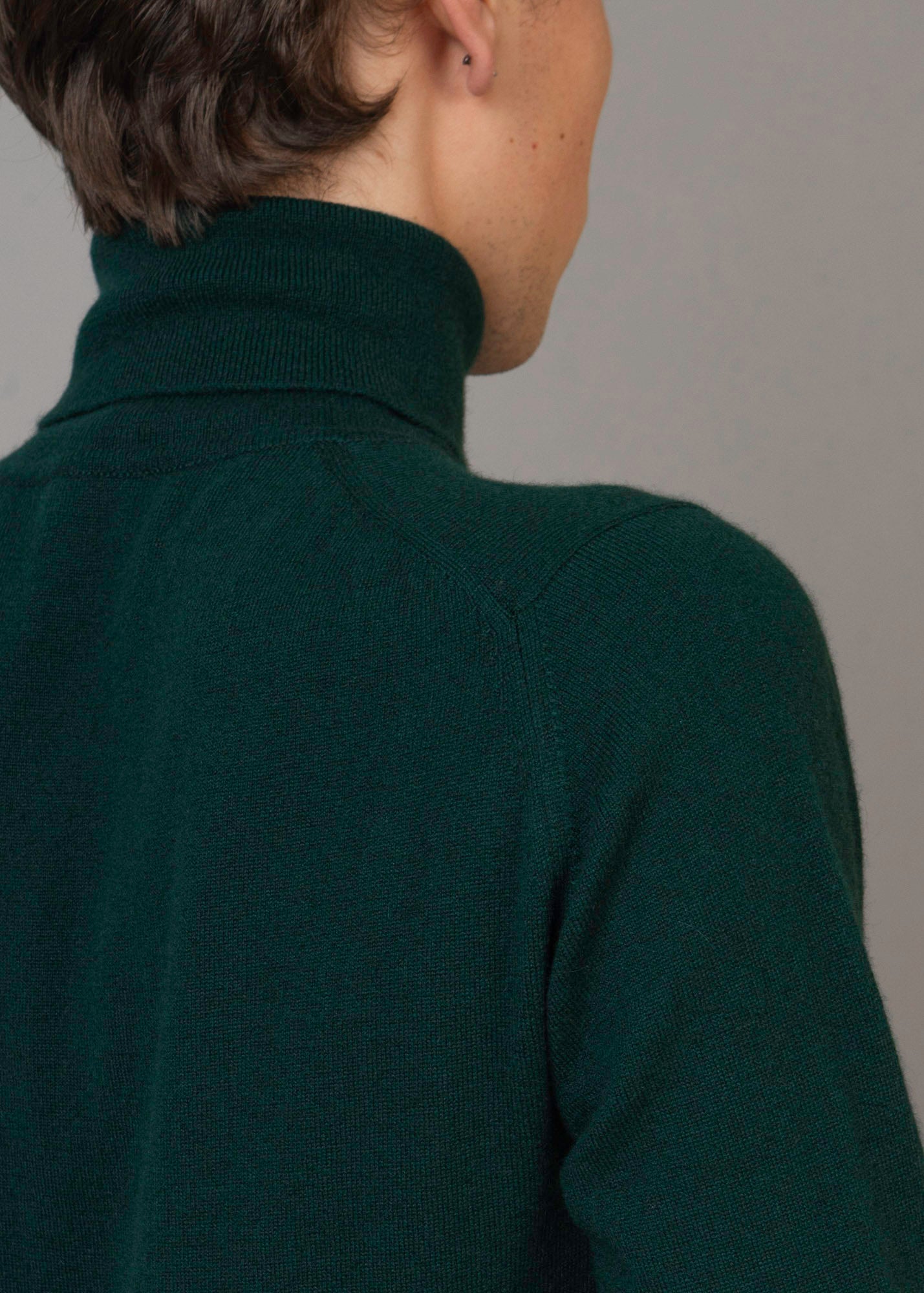 Classic Cashmere Roll Neck Jumper