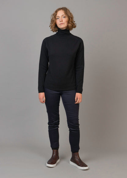 Classic Cashmere Roll Neck Jumper
