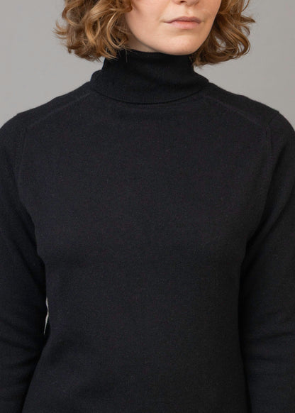 Classic Cashmere Roll Neck Jumper