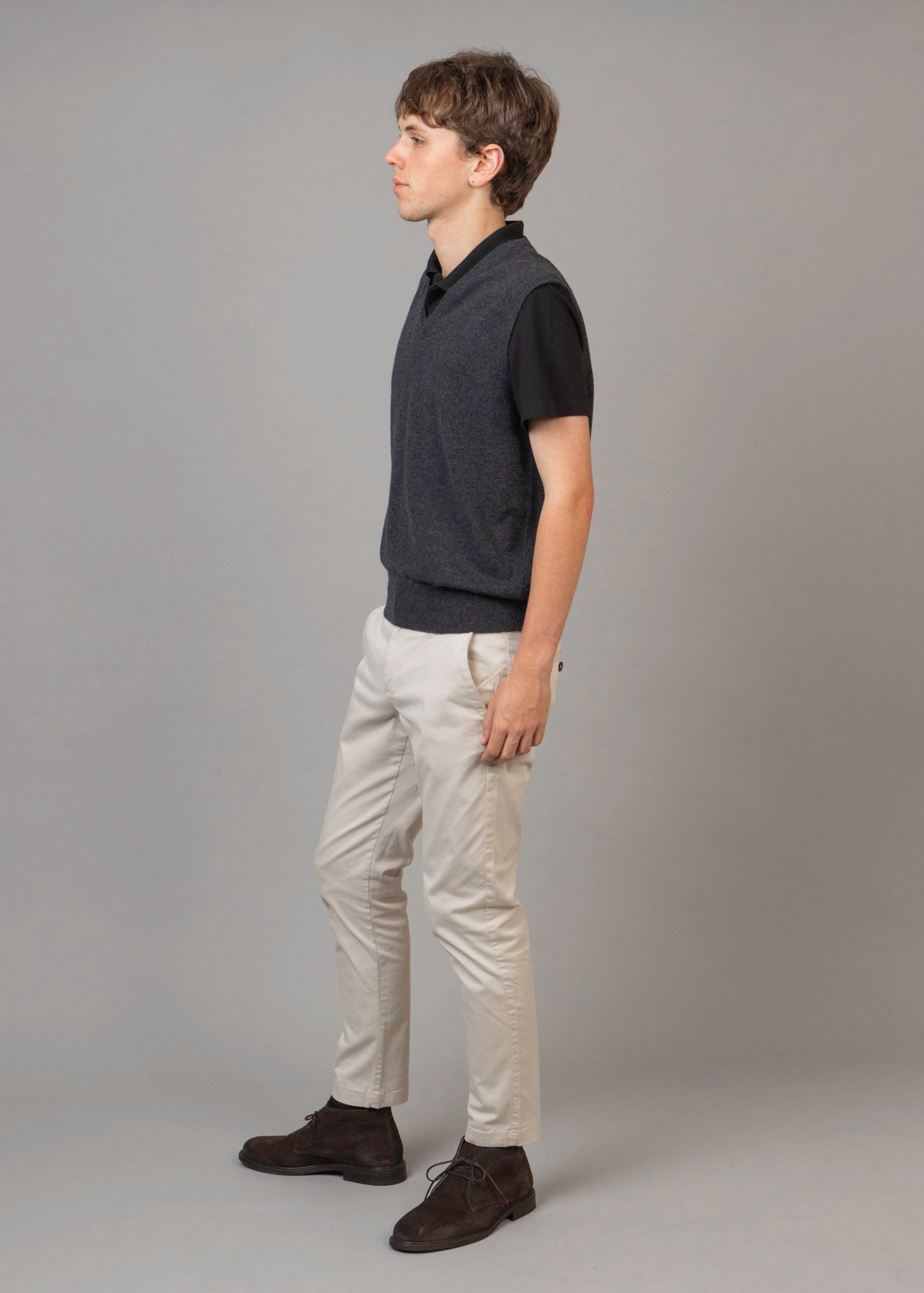 Classic Cashmere Sleeveless Slipover