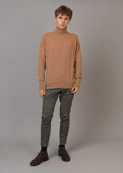 Classic Cashmere Roll Neck Jumper
