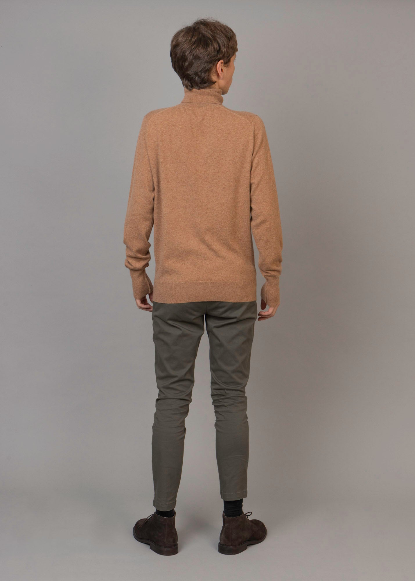 Classic Cashmere Roll Neck Jumper