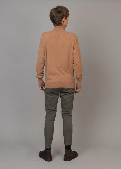 Classic Cashmere Roll Neck Jumper