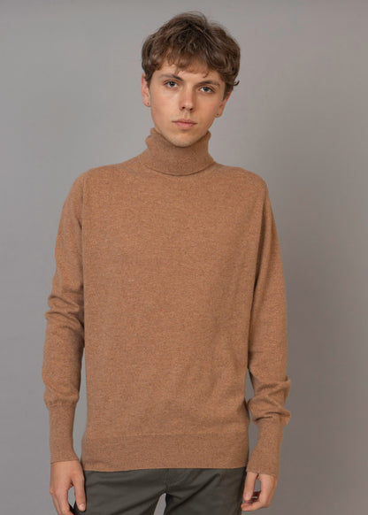 Classic Cashmere Roll Neck Jumper