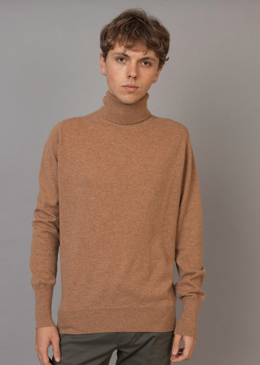 Classic Cashmere Roll Neck Jumper