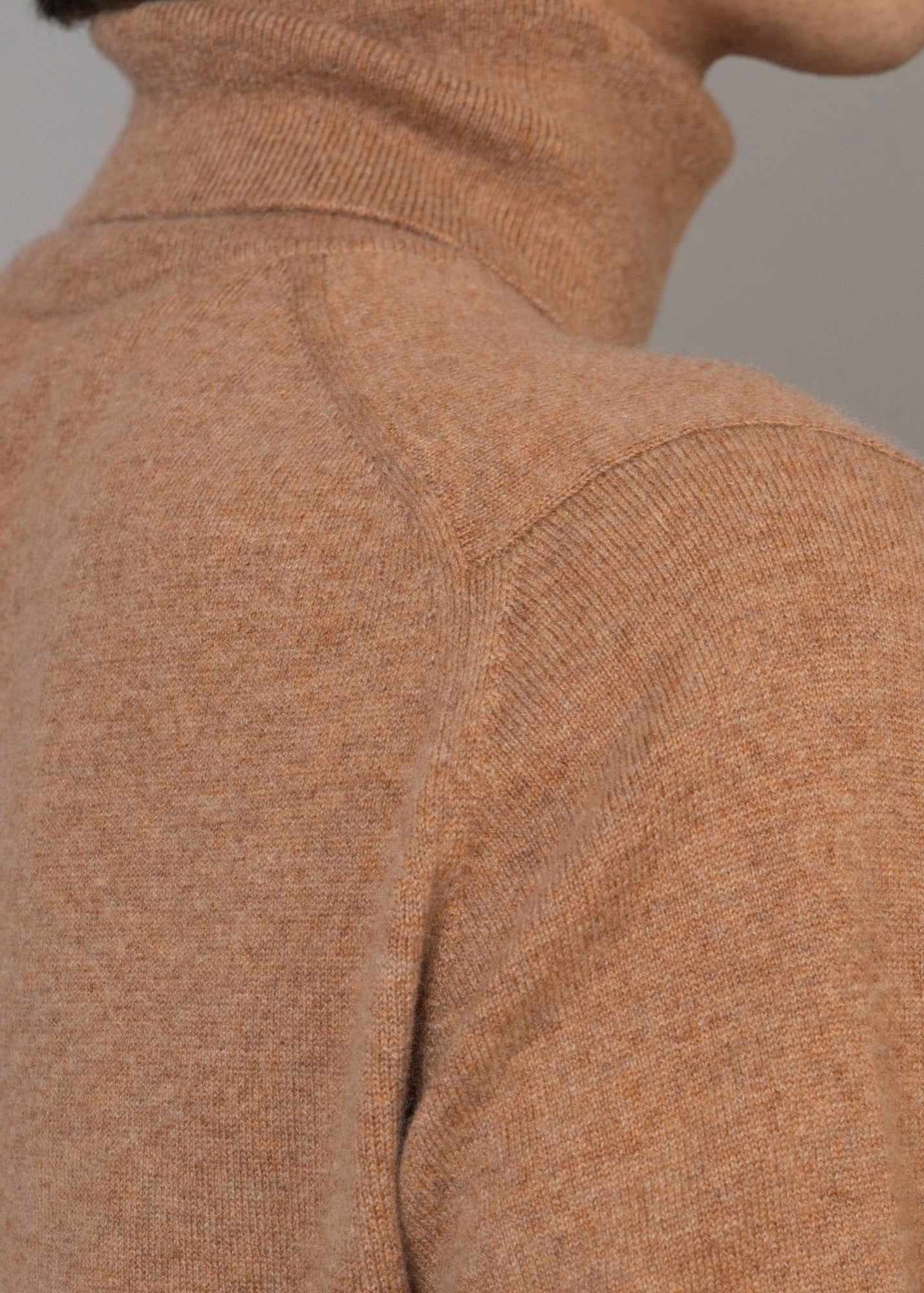 Classic Cashmere Roll Neck Jumper