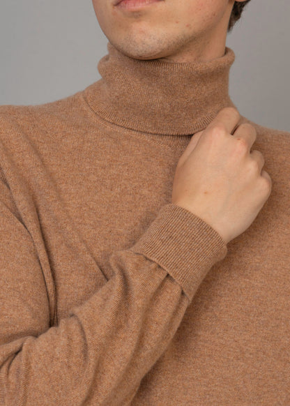 Classic Cashmere Roll Neck Jumper