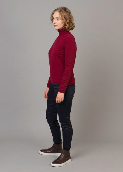 Classic Cashmere Roll Neck Jumper