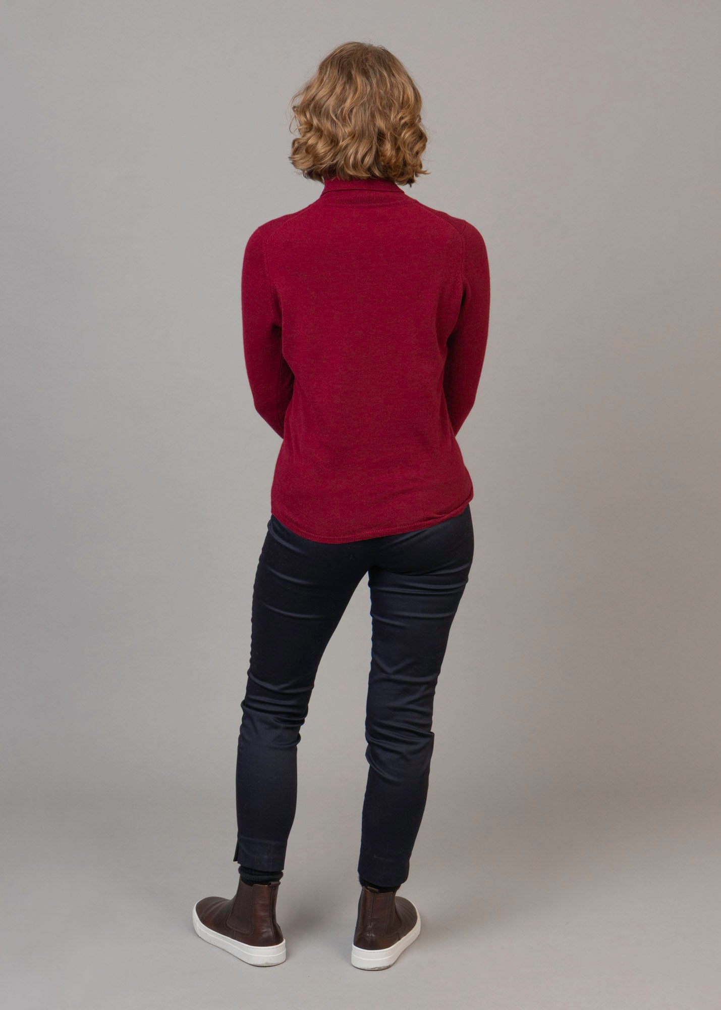 Classic Cashmere Roll Neck Jumper