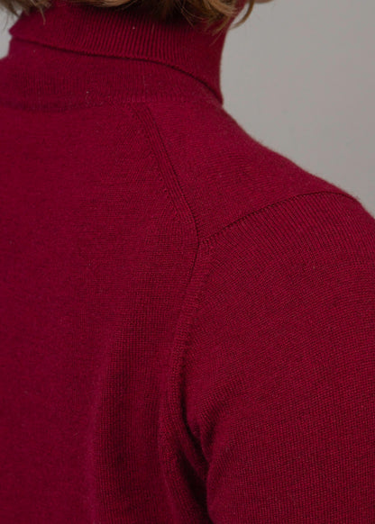 Classic Cashmere Roll Neck Jumper