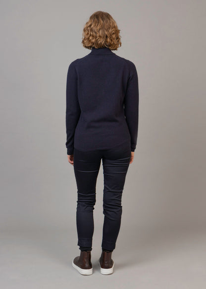 Classic Cashmere Roll Neck Jumper