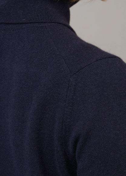 Classic Cashmere Roll Neck Jumper