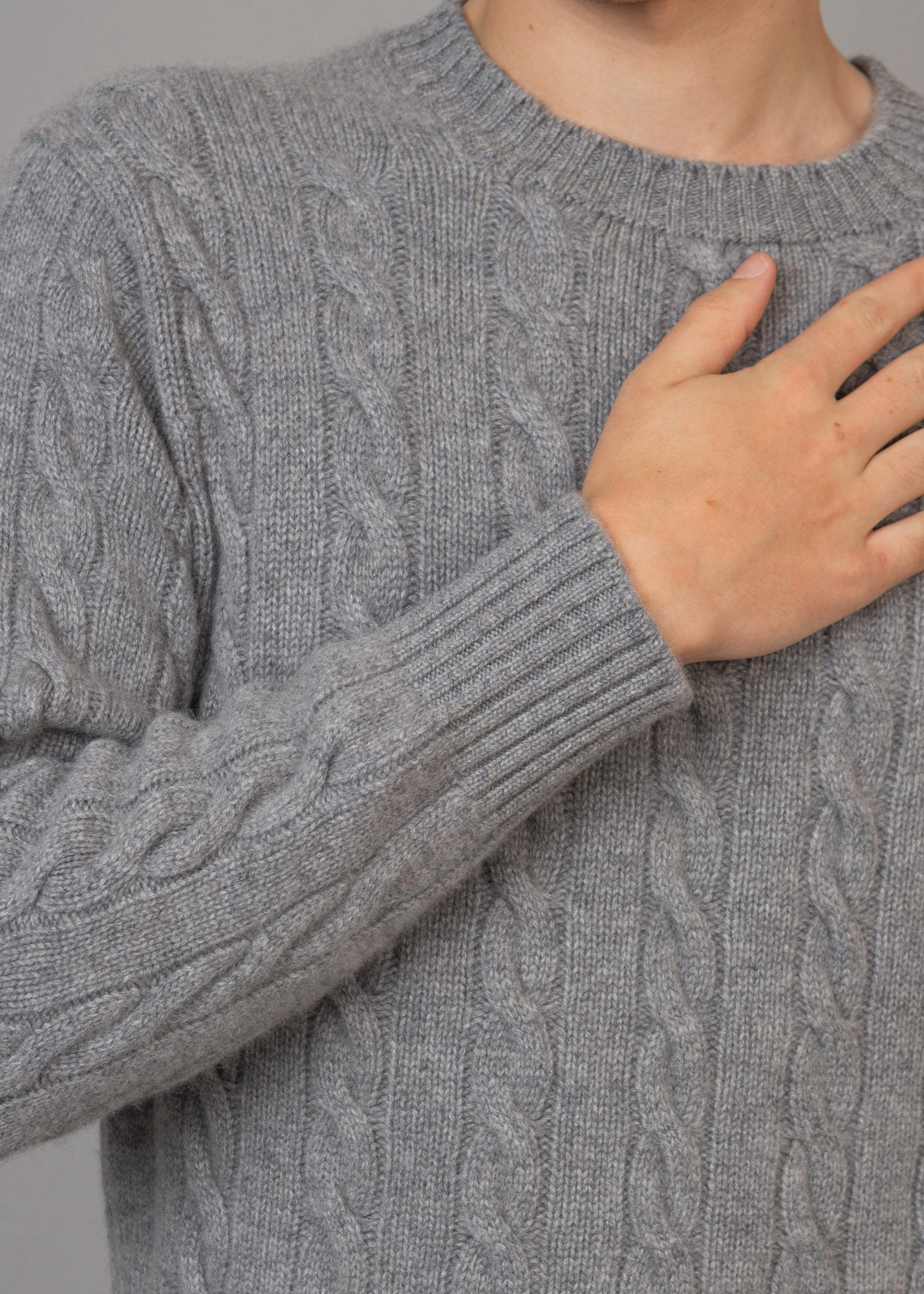 Donegal Cable Knit Jumper