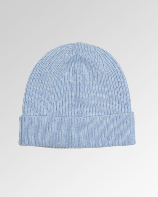 Ribbed Cashmere Beanie
