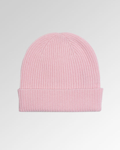 Ribbed Cashmere Beanie