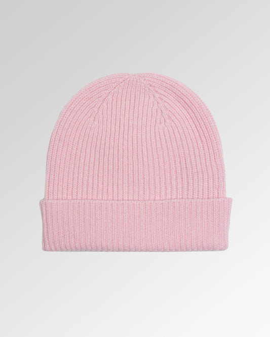 Ribbed Cashmere Beanie