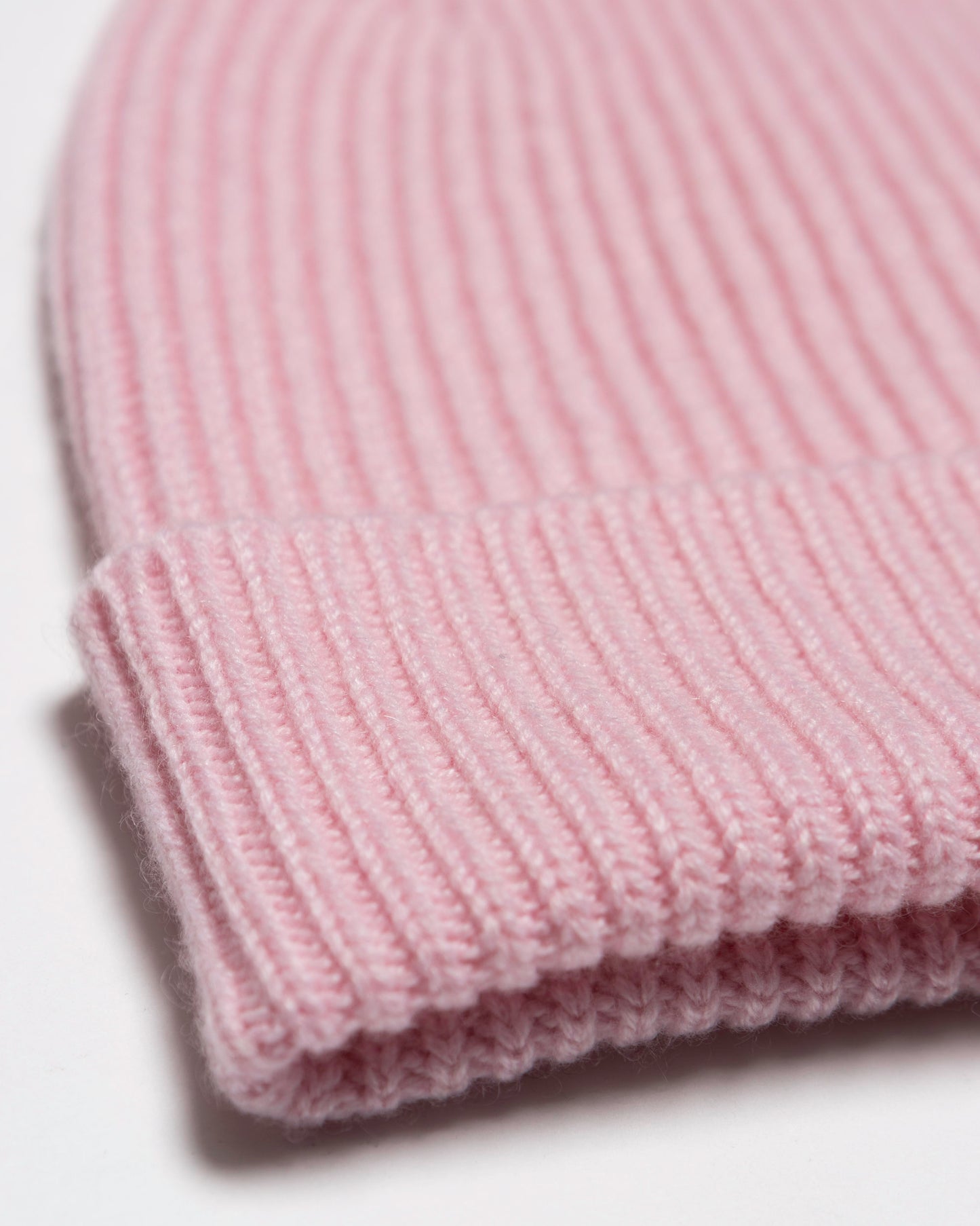 Ribbed Cashmere Beanie