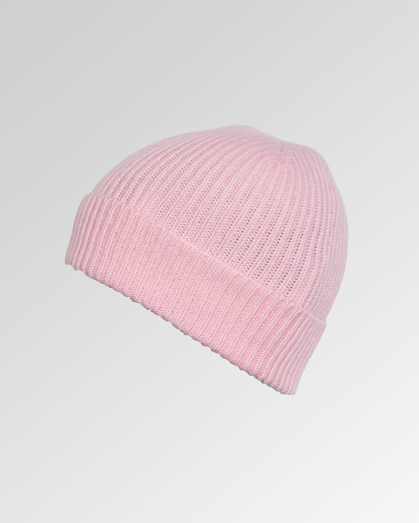 Ribbed Cashmere Beanie
