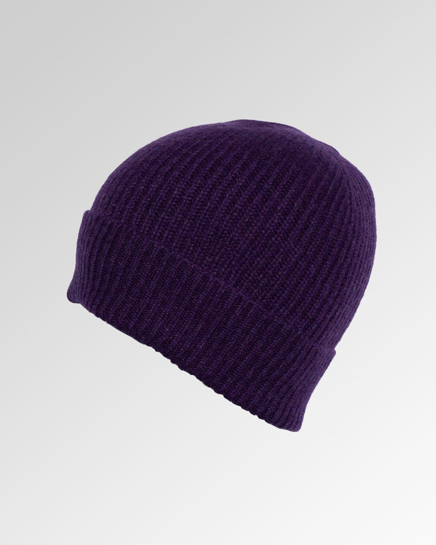 Ribbed Cashmere Beanie