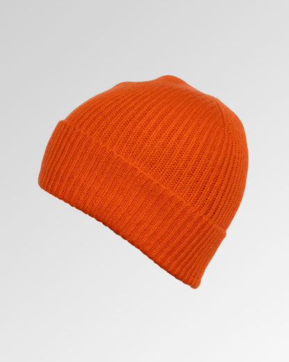 Ribbed Cashmere Beanie