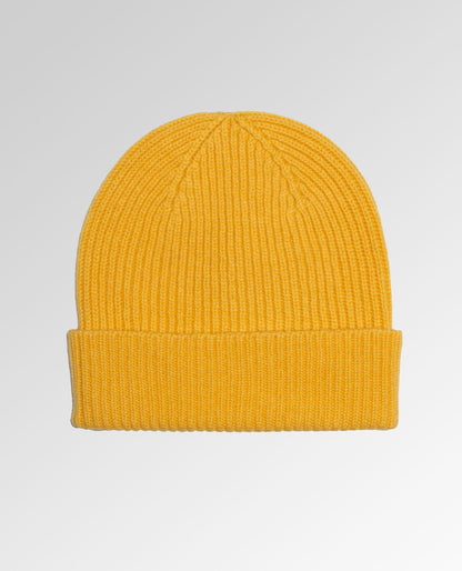 Ribbed Cashmere Beanie