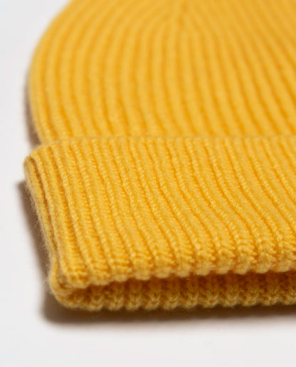 Ribbed Cashmere Beanie