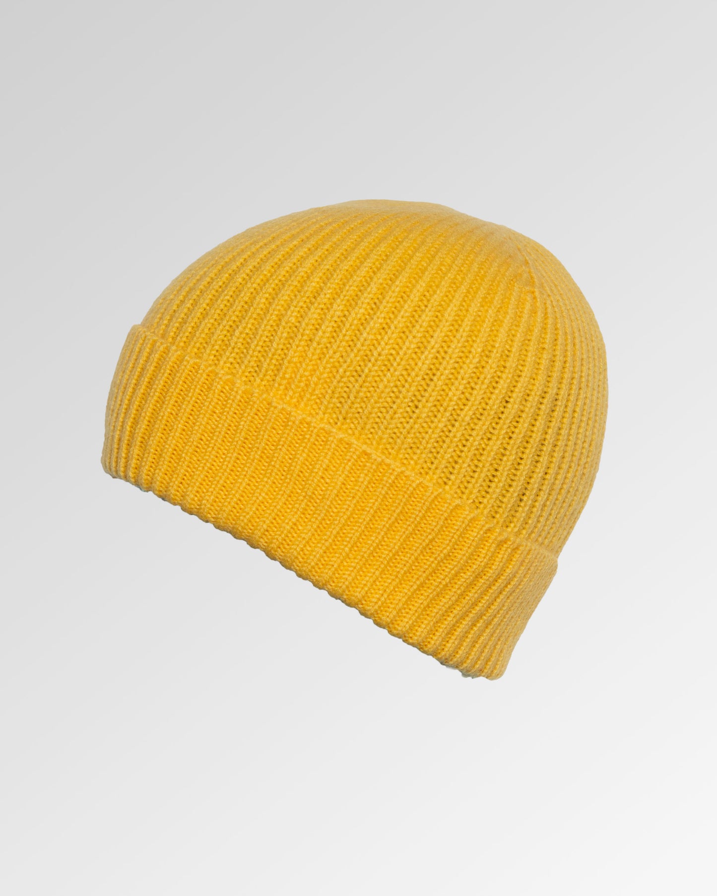 Ribbed Cashmere Beanie