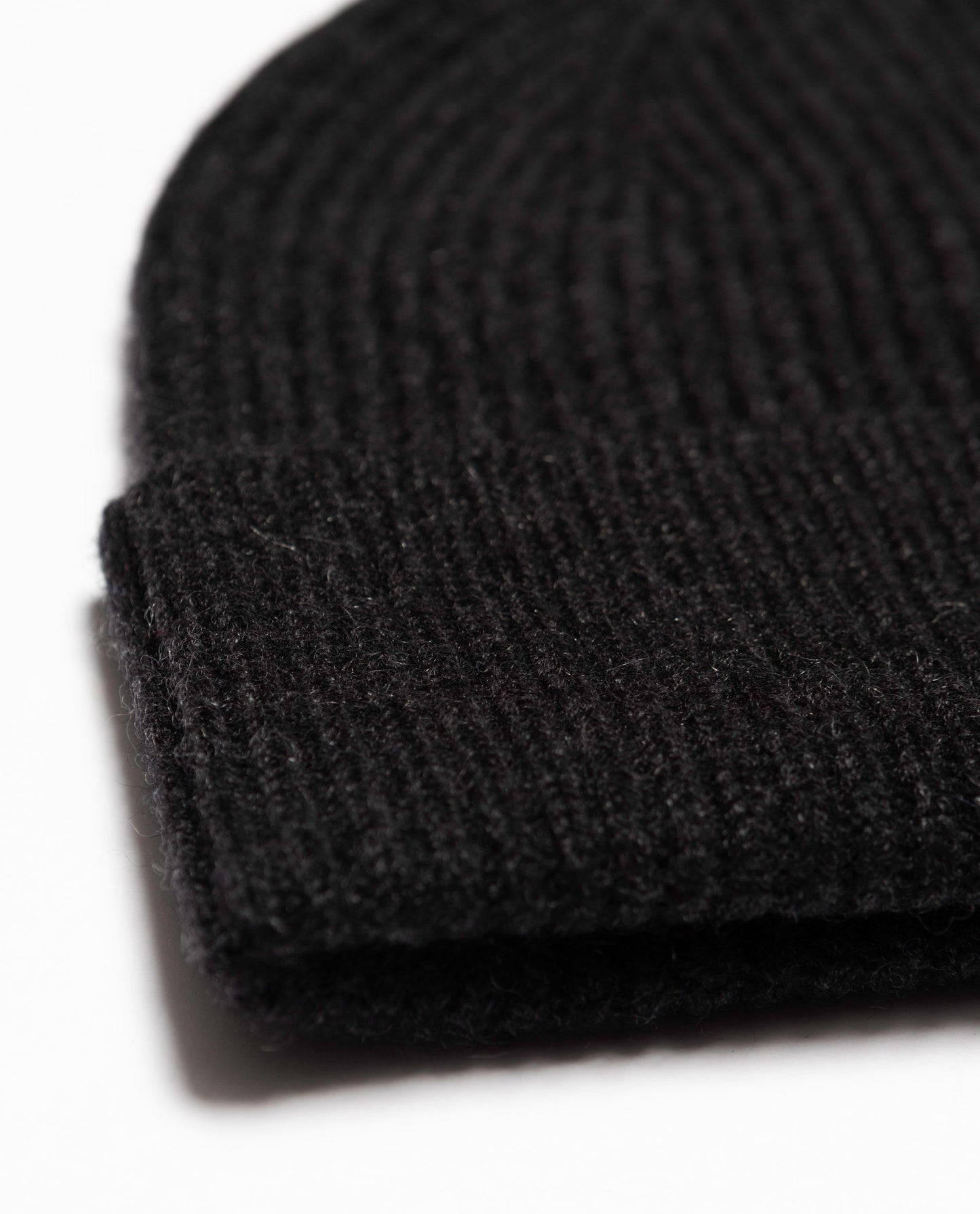 Ribbed Cashmere Beanie
