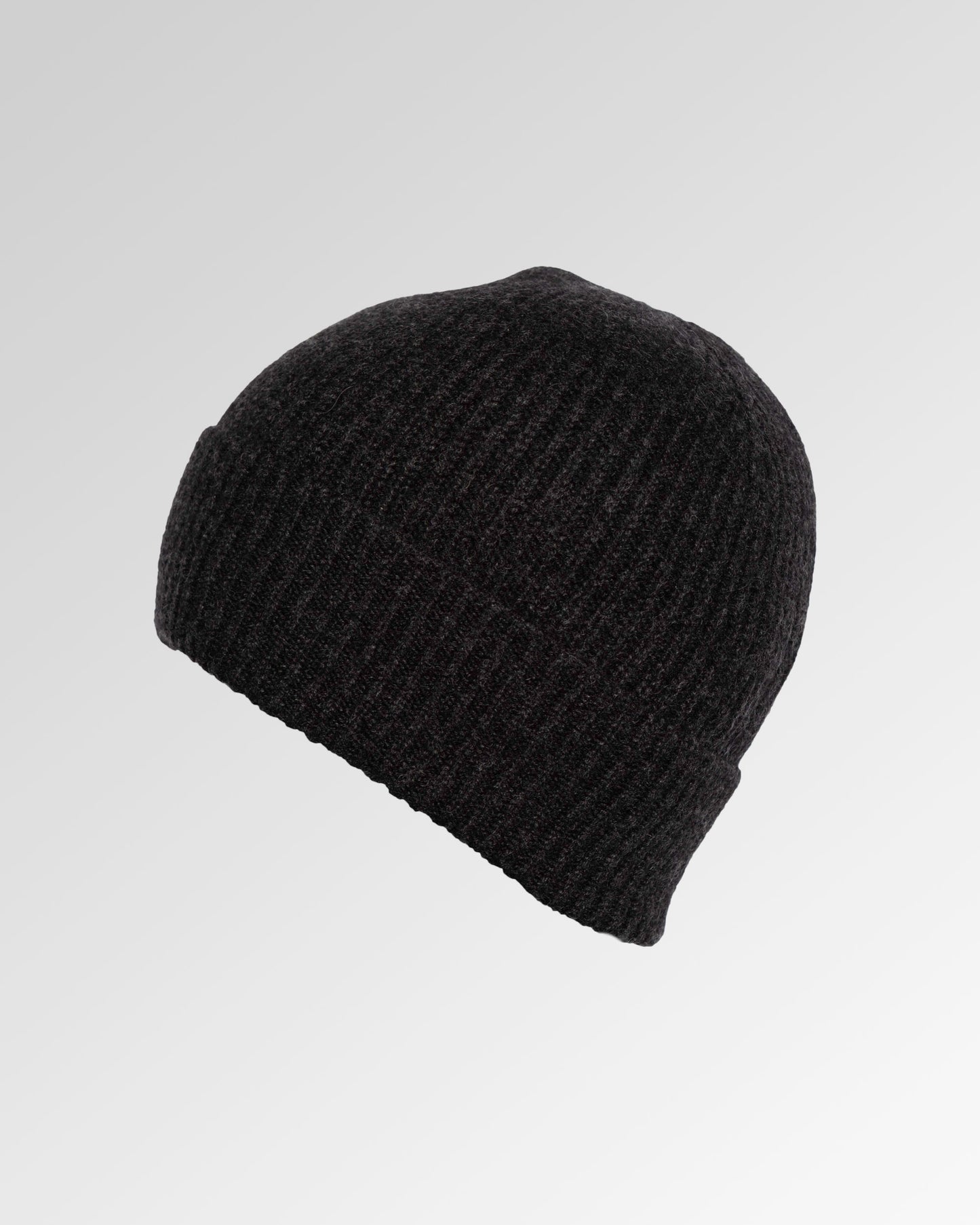 Ribbed Cashmere Beanie