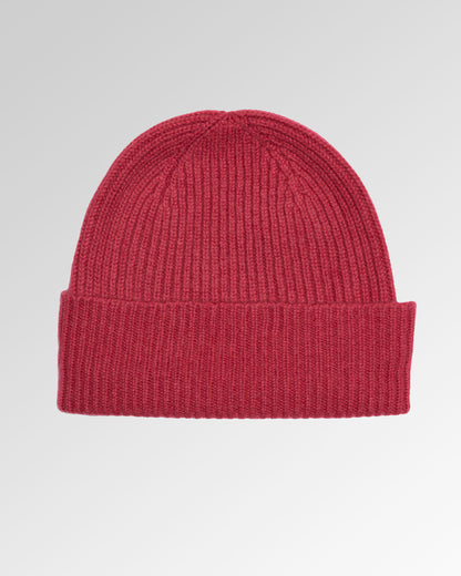 Ribbed Cashmere Beanie
