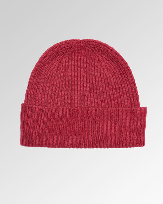 Ribbed Cashmere Beanie