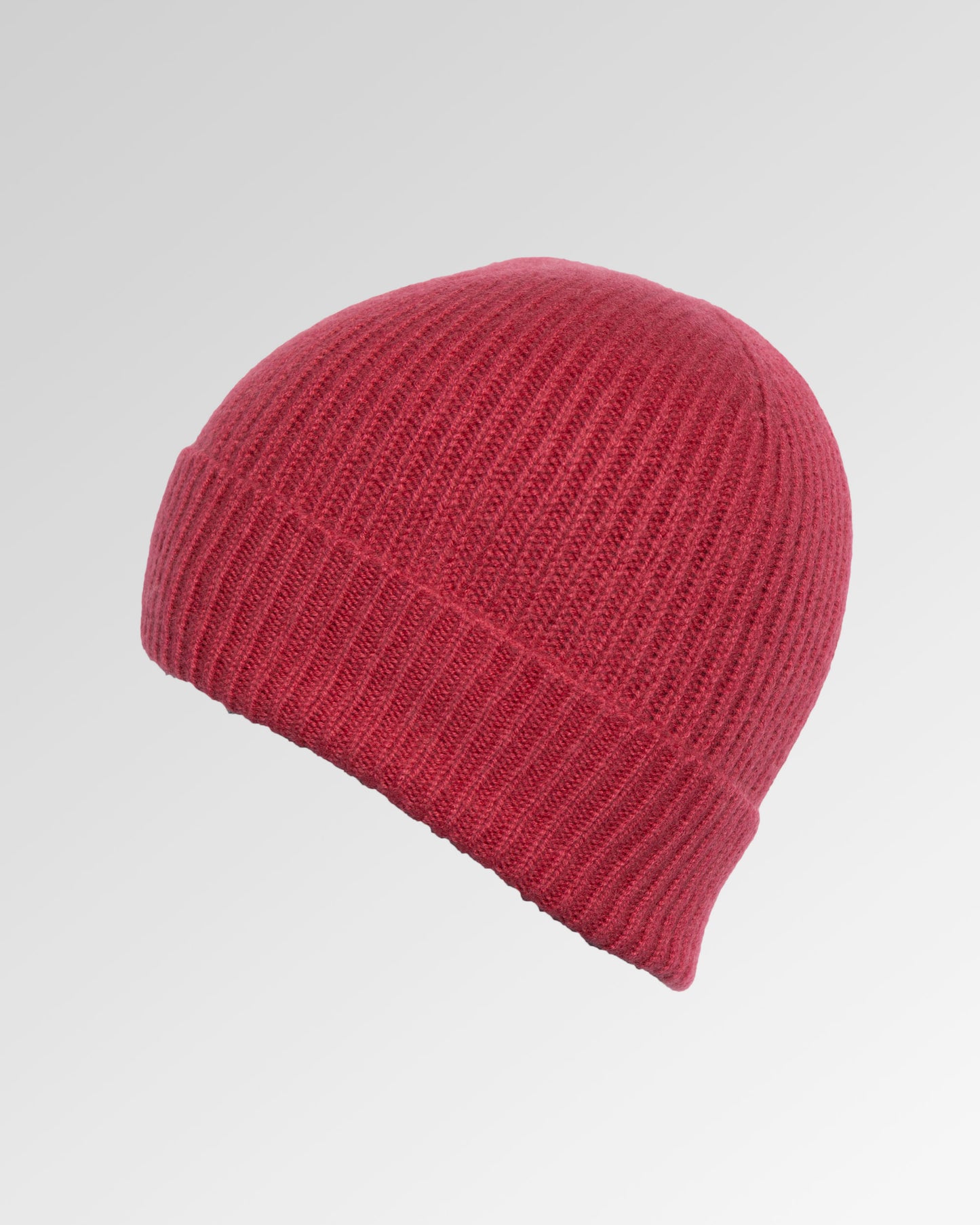 Ribbed Cashmere Beanie