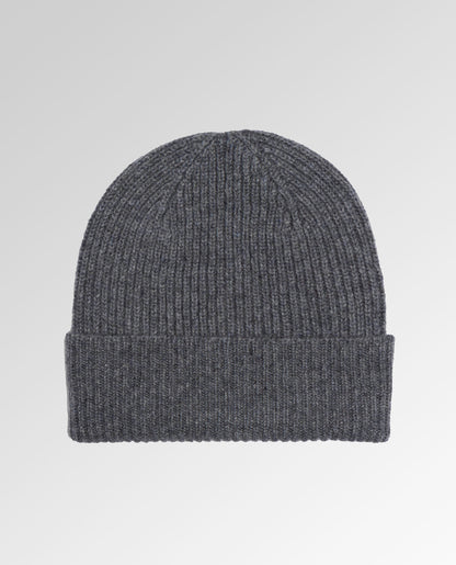 Ribbed Cashmere Beanie