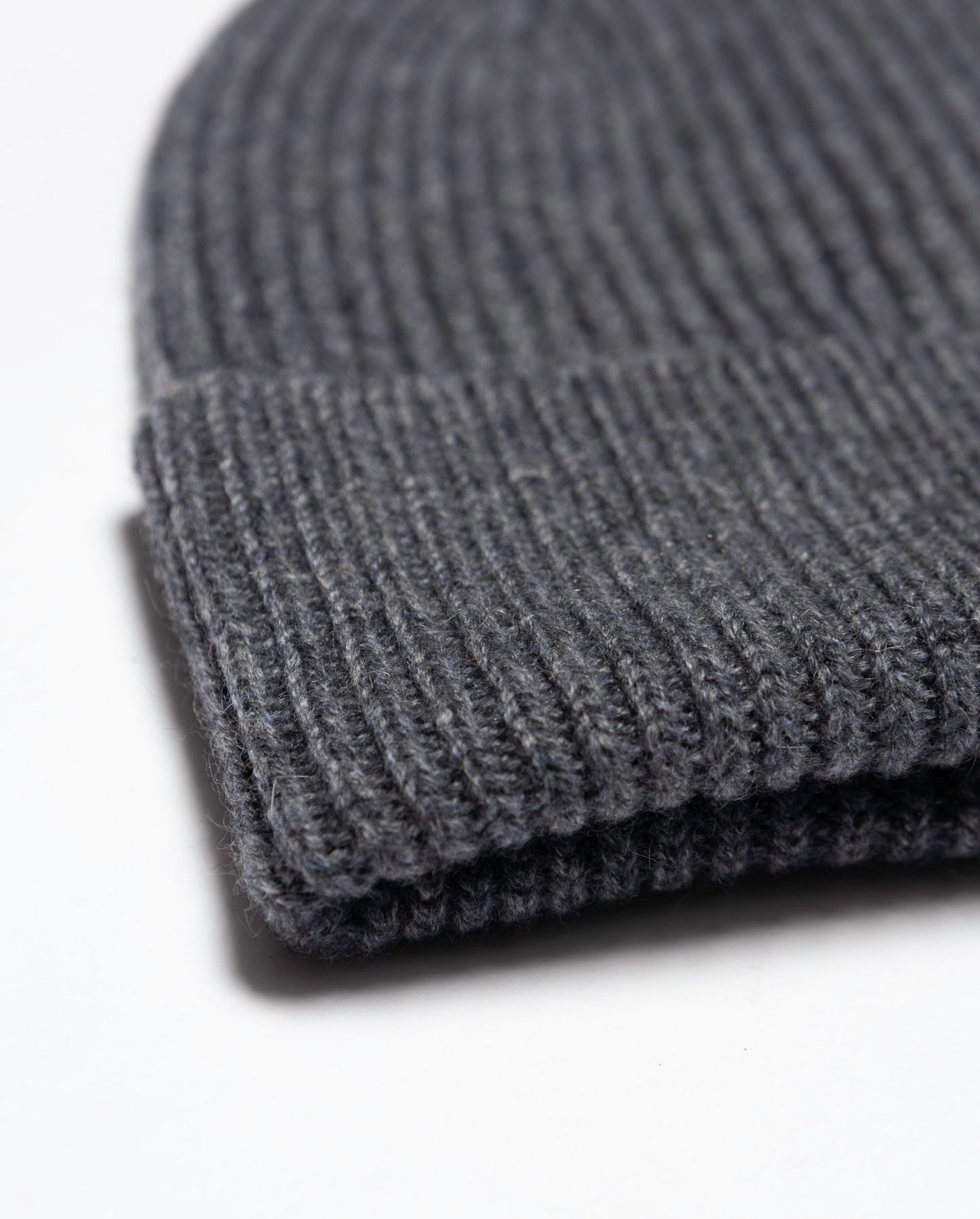 Ribbed Cashmere Beanie