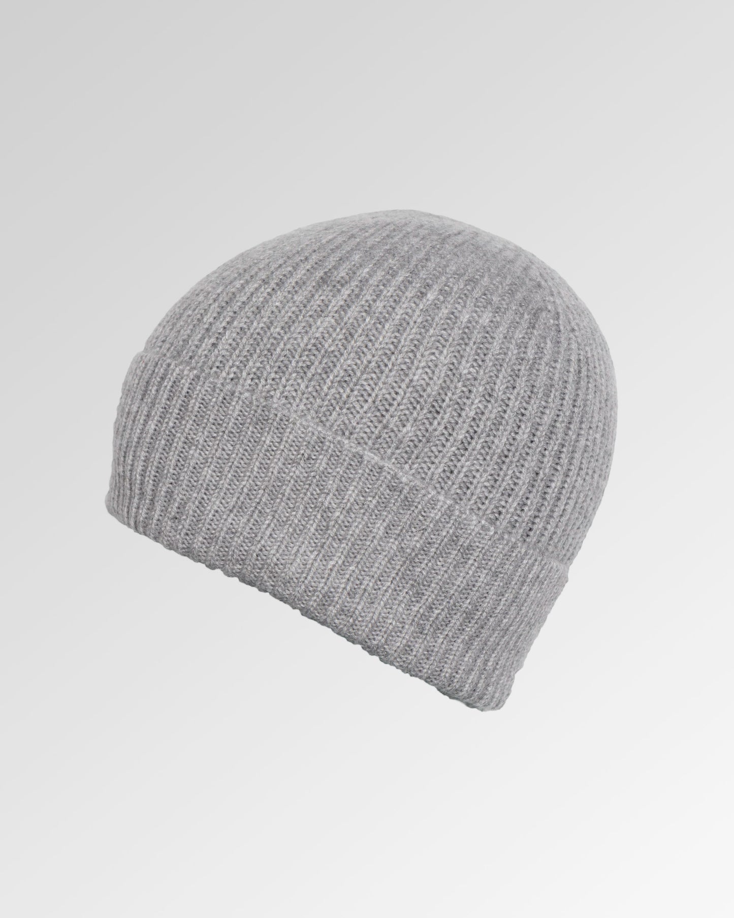 Ribbed Cashmere Beanie
