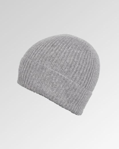 Ribbed Cashmere Beanie