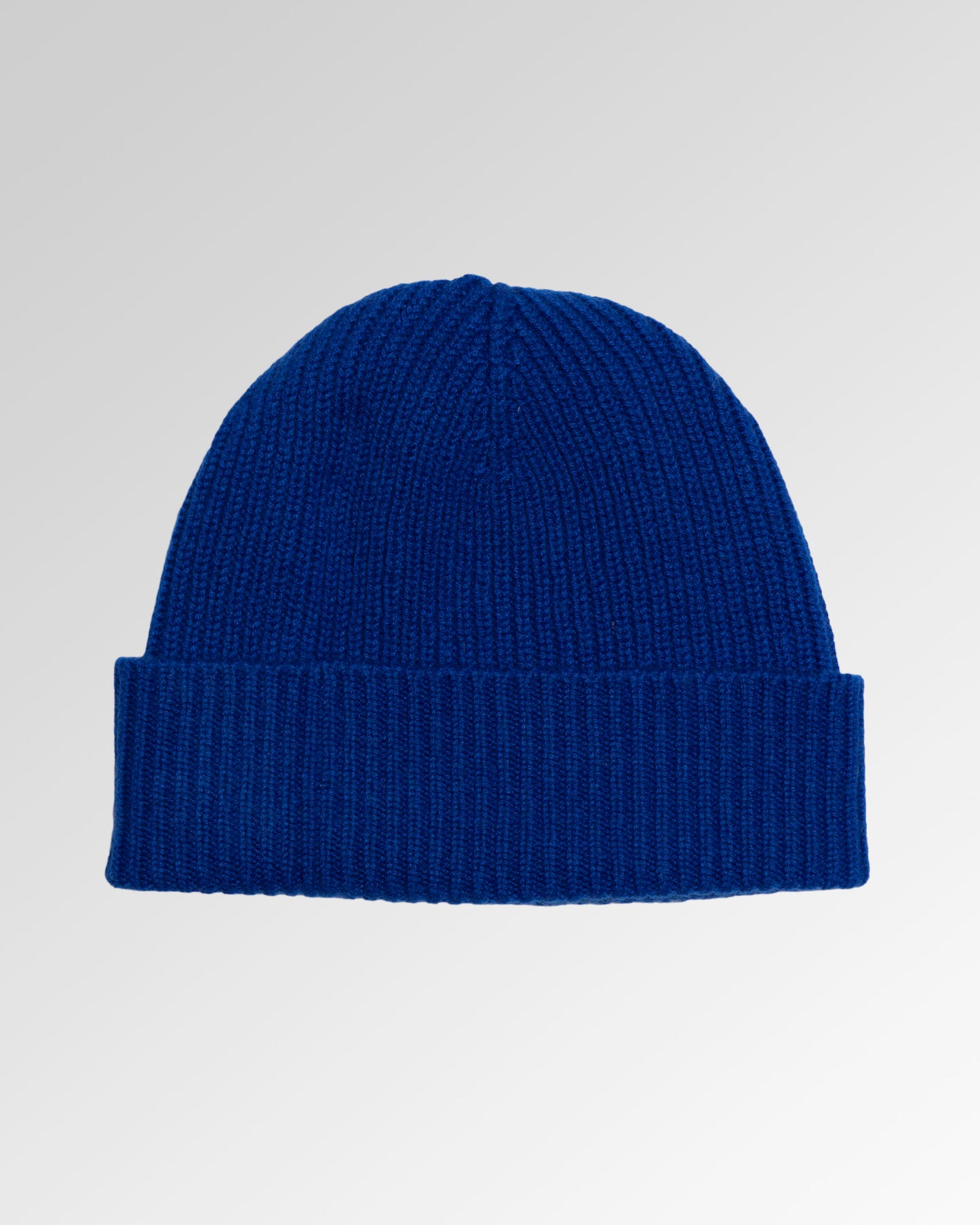 Ribbed Cashmere Beanie