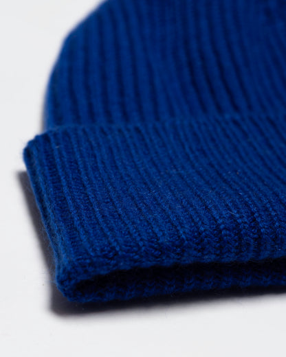 Ribbed Cashmere Beanie