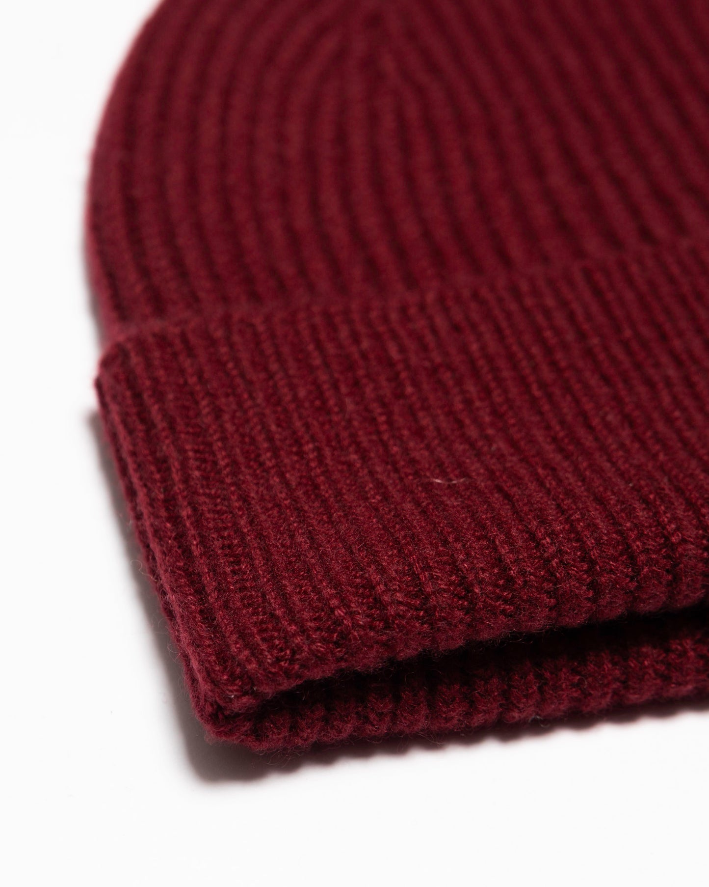 Ribbed Cashmere Beanie