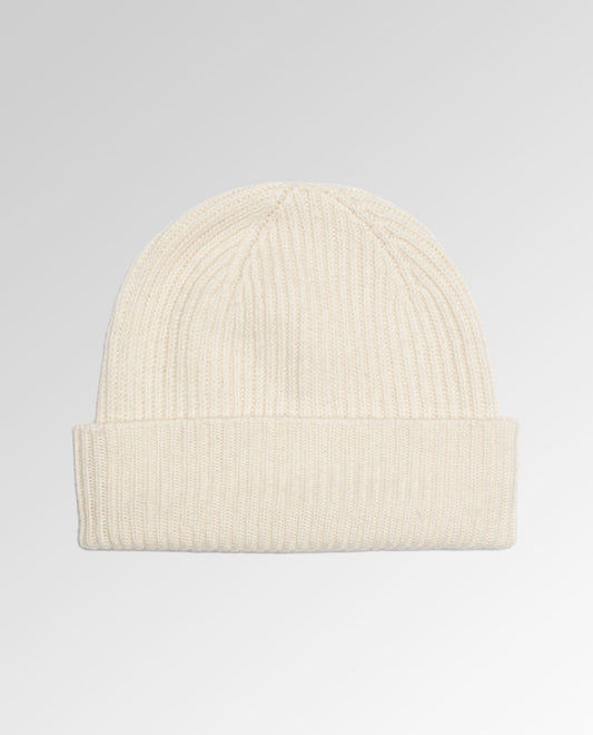 Ribbed Cashmere Beanie
