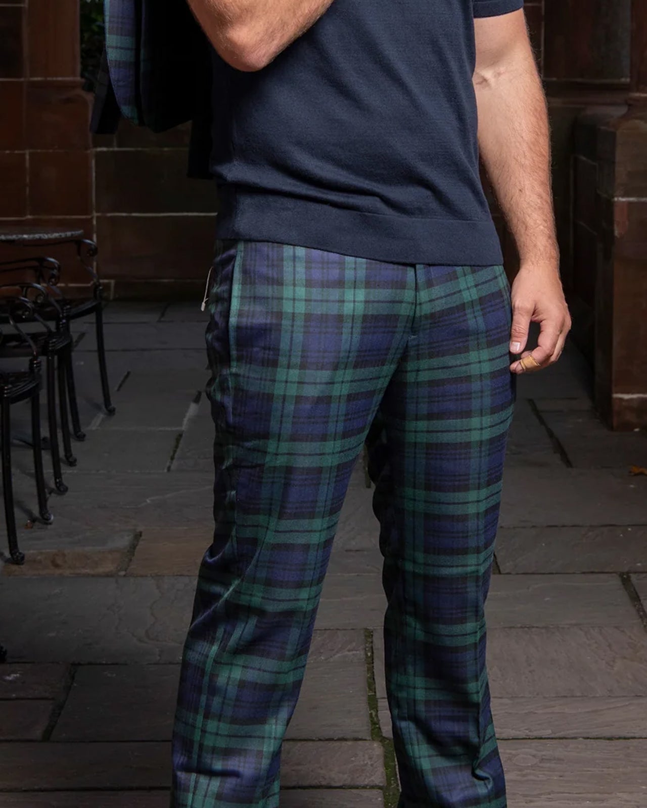 Mens Tartan Trouser
