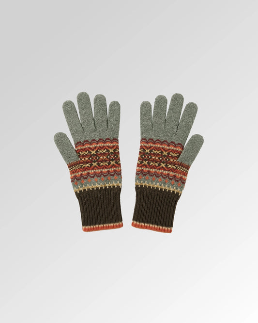 Fairisle Merino Wool Gloves