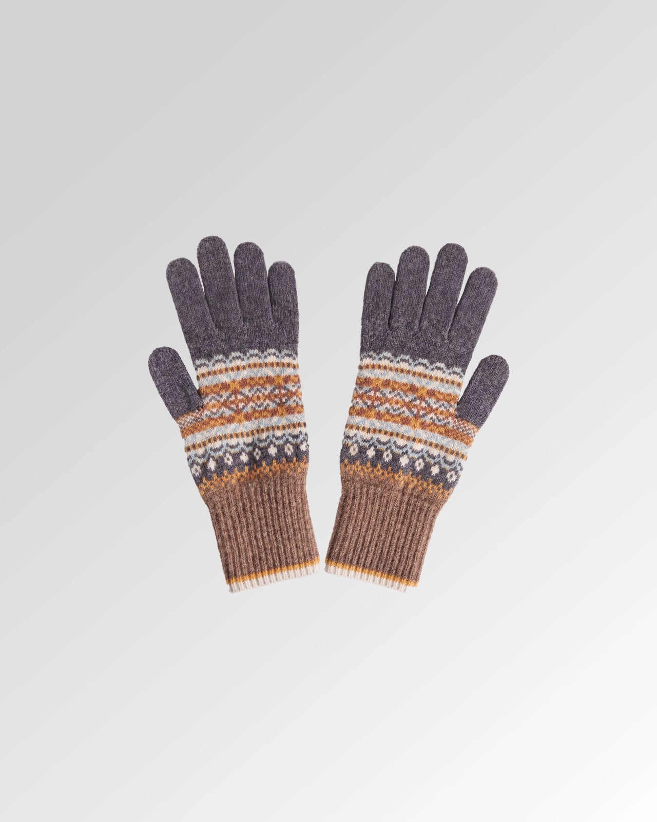 Fairisle Merino Wool Gloves