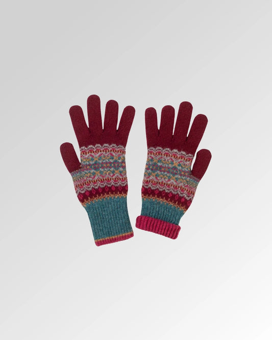 Fairisle Merino Wool Gloves