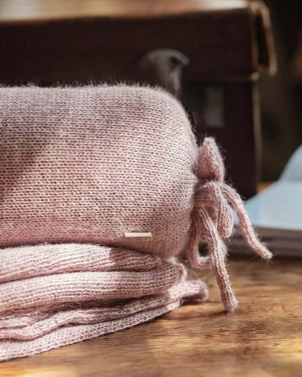 Aran Alpaca Travel Shawl