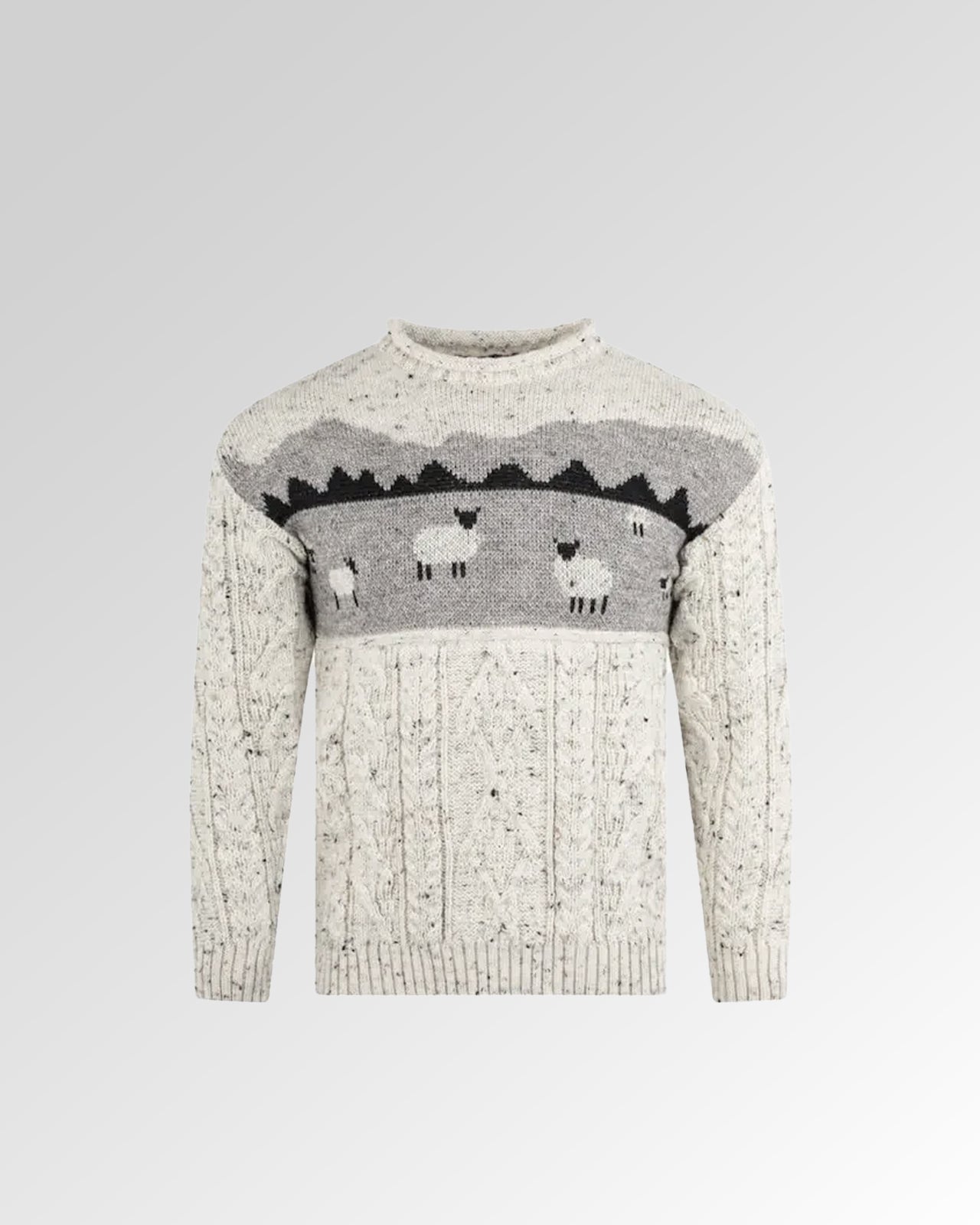 Aran Childrens Wool Jumper