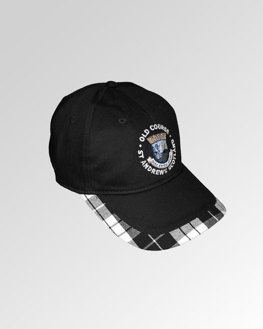 St Andrews Old Course Official Cap Tartan-Brim