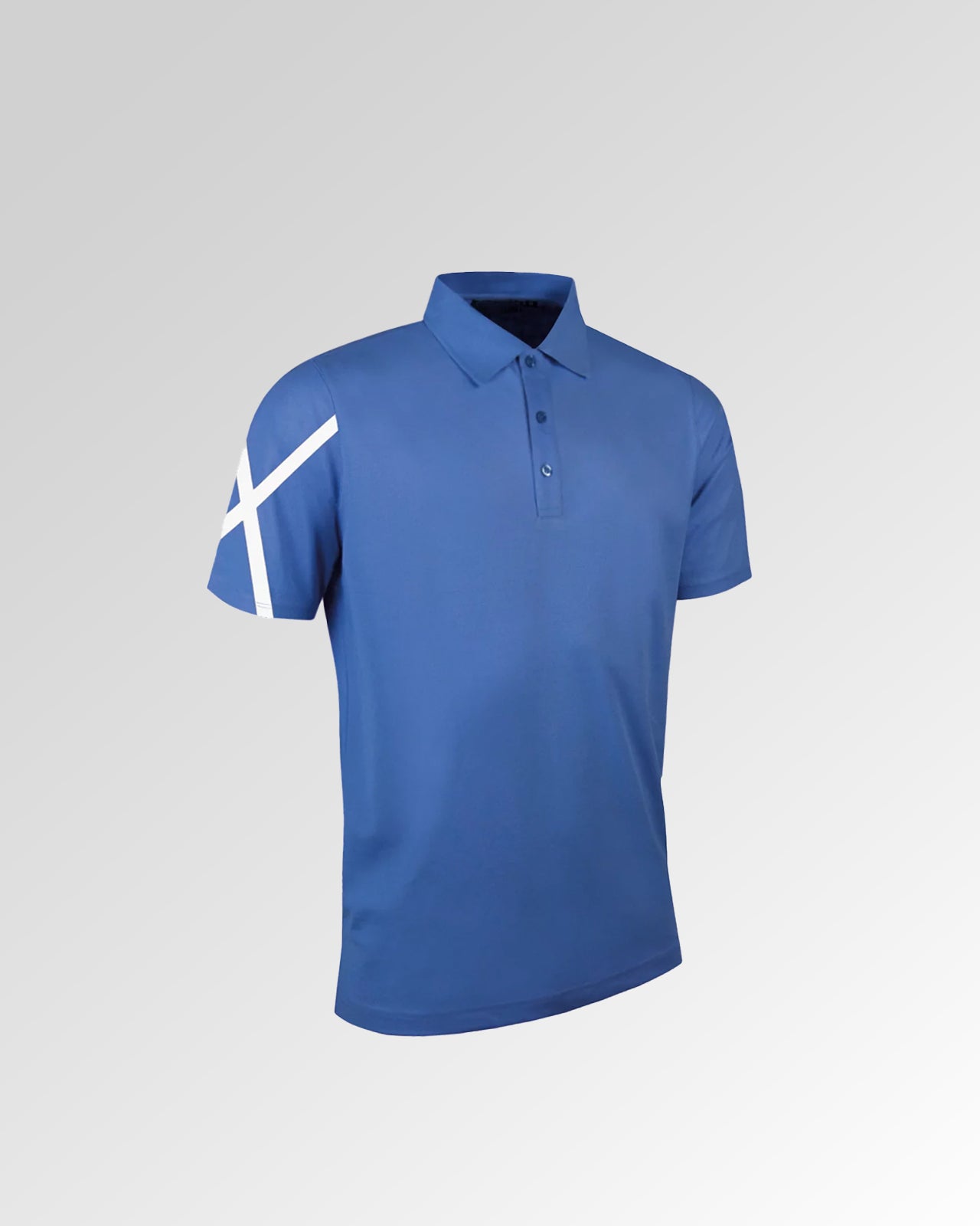 Mens Saltire Performance Golf Polo Shirt